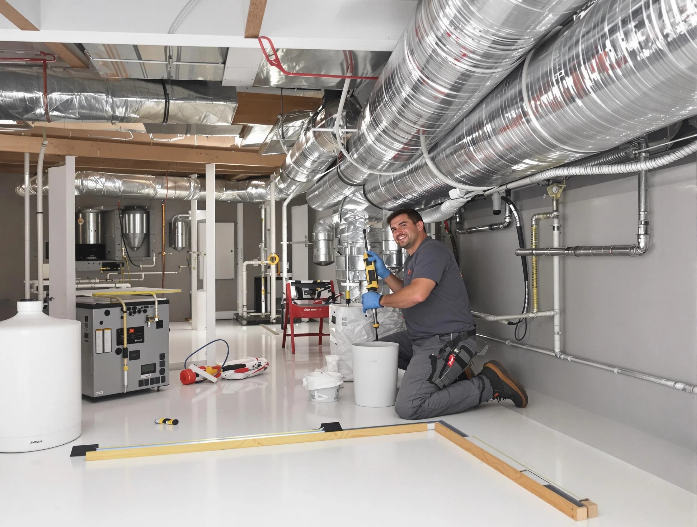 Professional duct sealing service by Heron Bay Air Duct Cleaning in Heron Bay