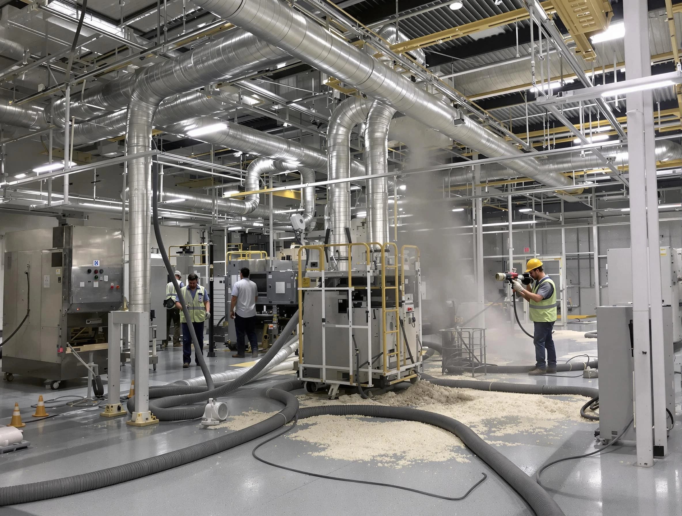 Heavy-duty industrial duct cleaning by Heron Bay Air Duct Cleaning in Heron Bay