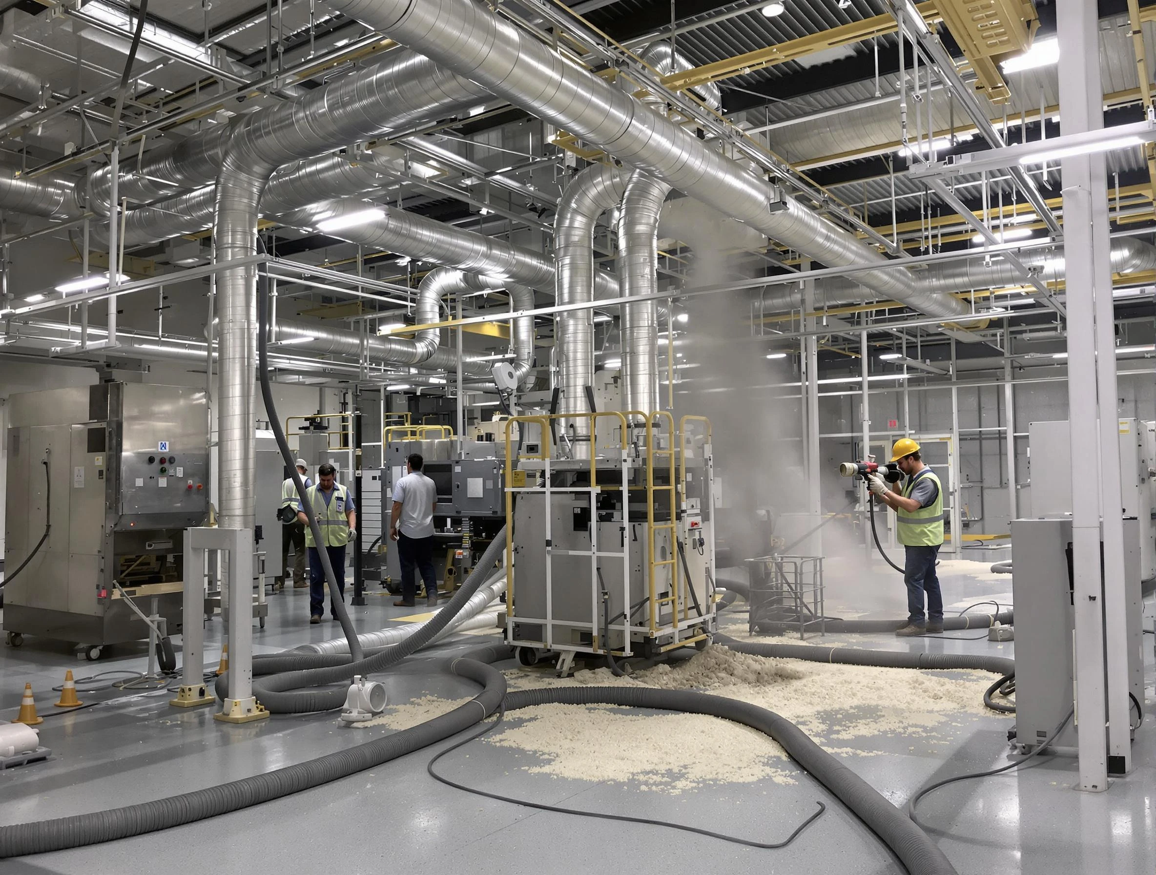 Heavy-duty industrial duct cleaning by Heron Bay Air Duct Cleaning in Heron Bay